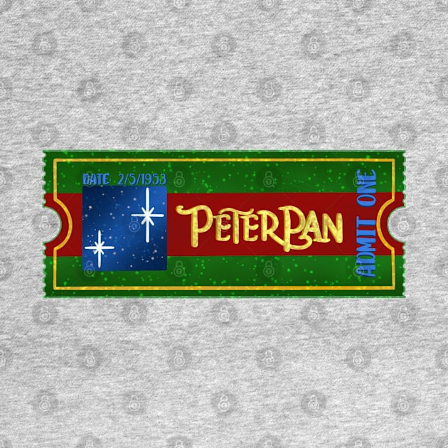 Movie Ticket - Peter Pan by meggbugs